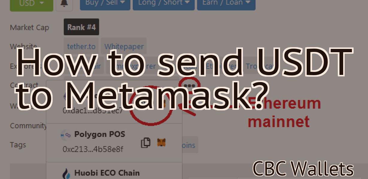 How to send USDT to Metamask?