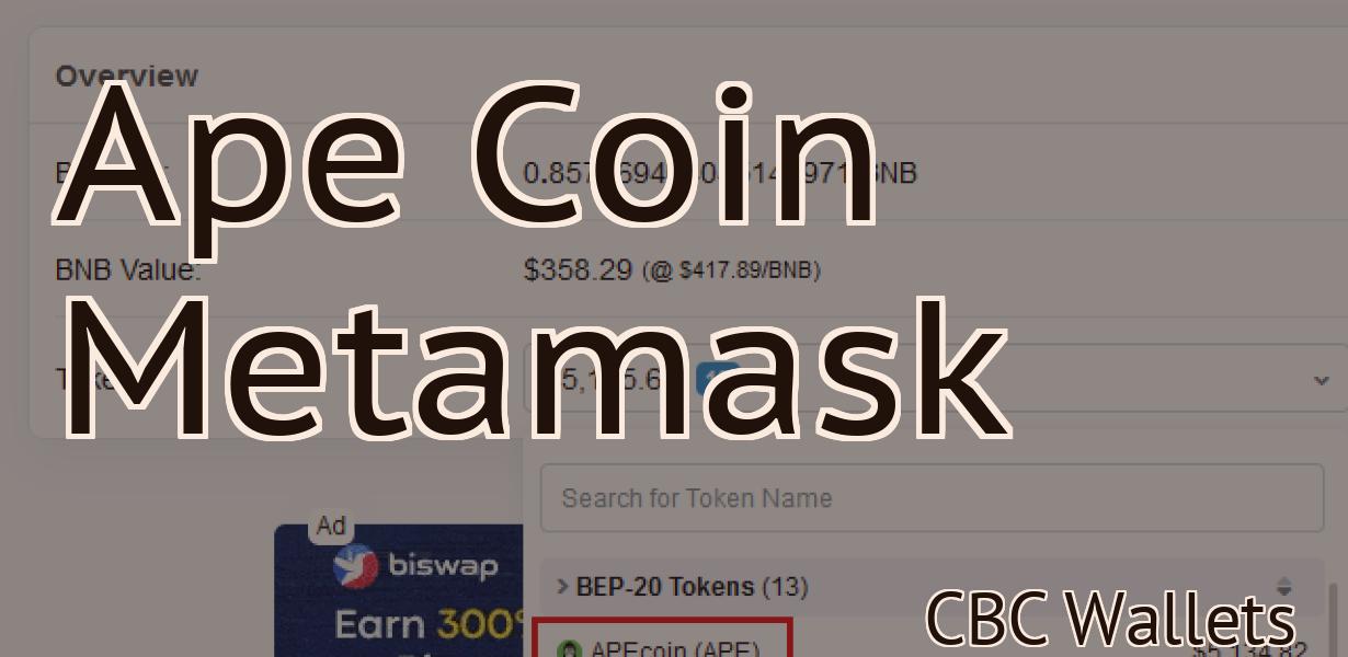 Ape Coin Metamask