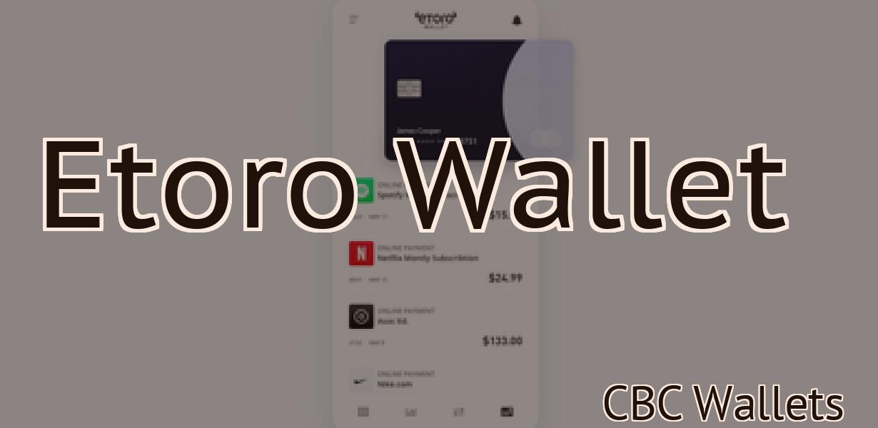 Etoro Wallet