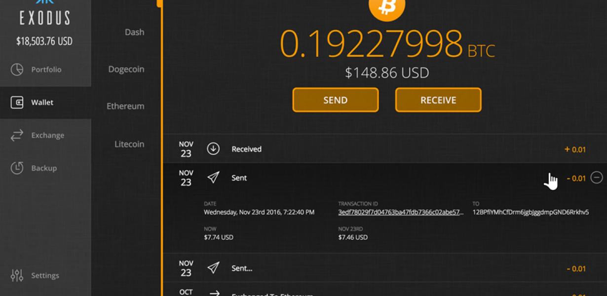 exodus bitcoin wallet: the bes