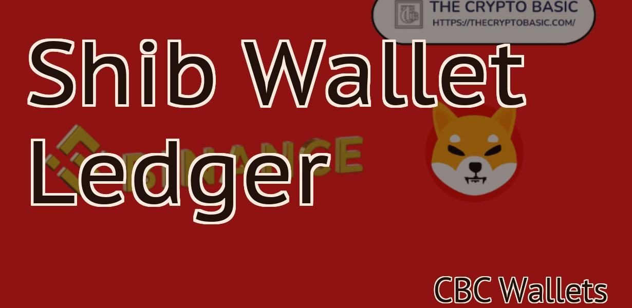 Shib Wallet Ledger