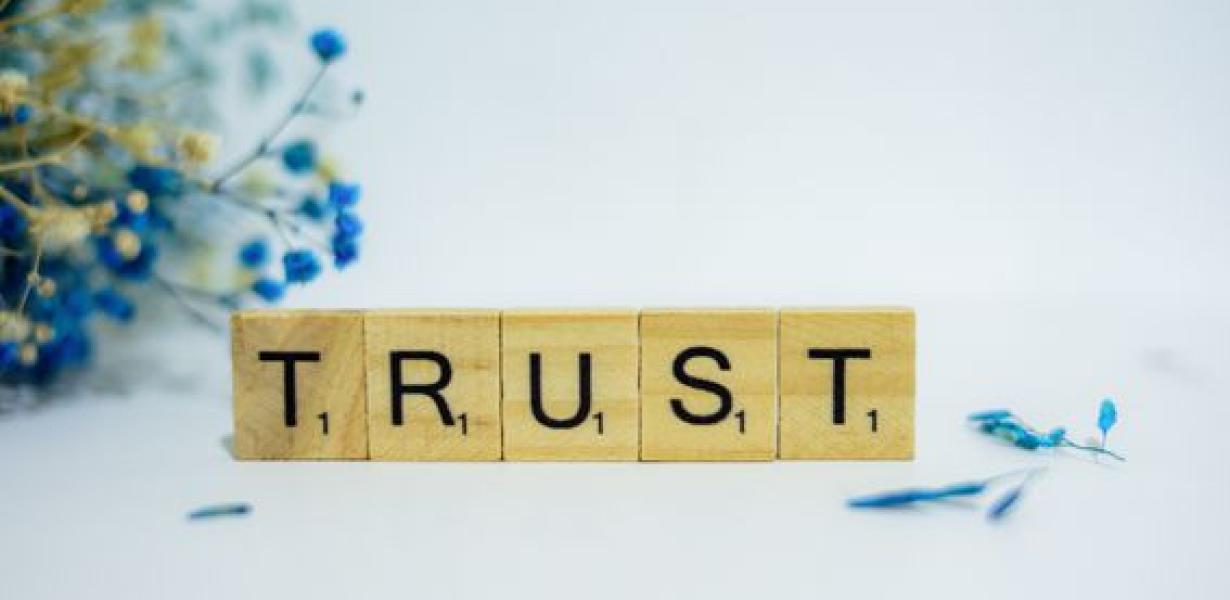 How to Get in Touch with Trust
