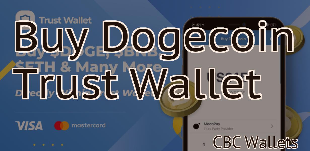 Buy Dogecoin Trust Wallet