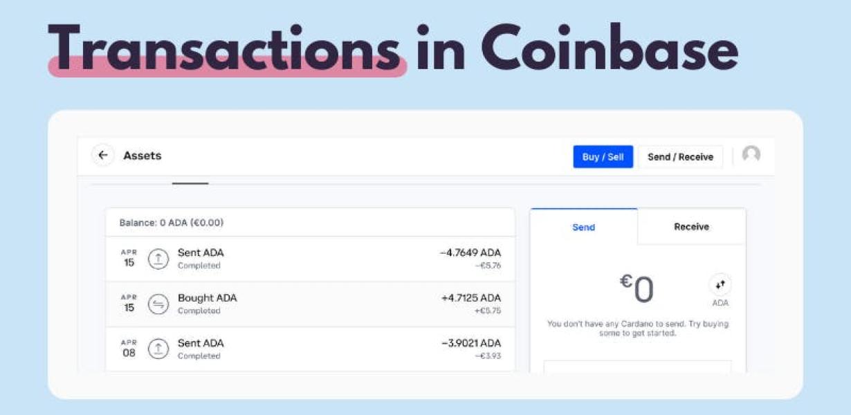 How to export your Coinbase tr