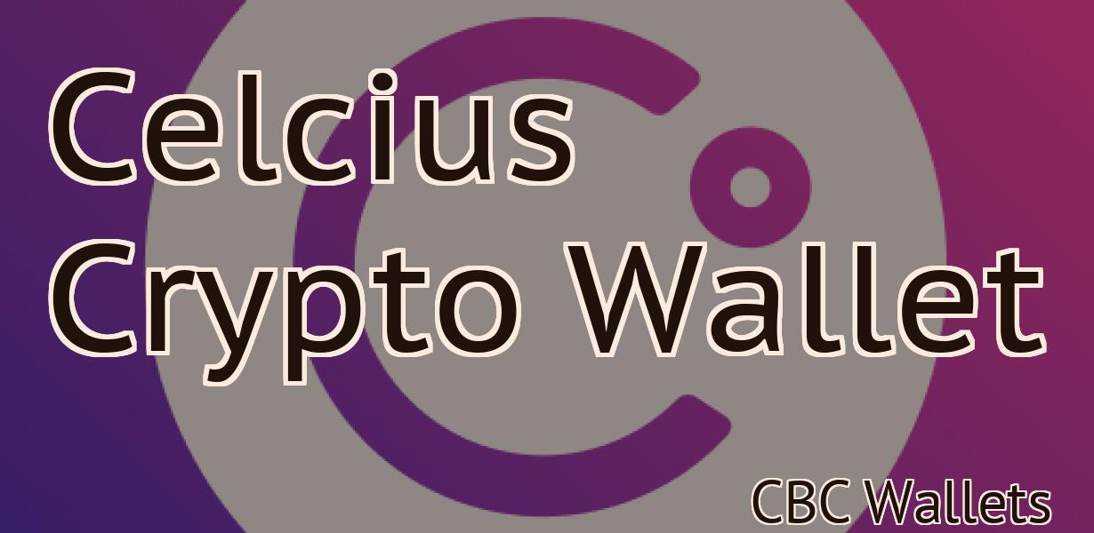 Celcius Crypto Wallet