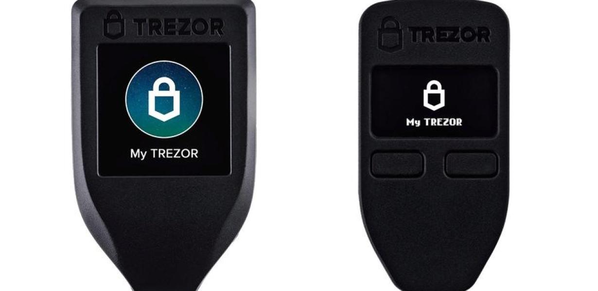 How to use Trezor One to store