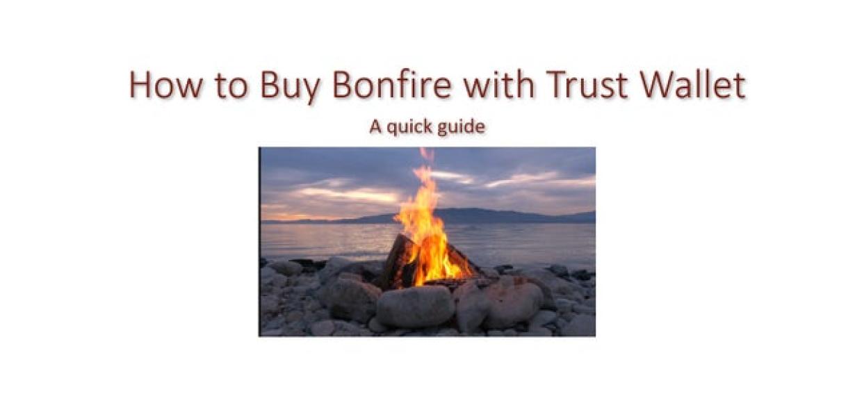 Trust Wallet's Bonfire Address
