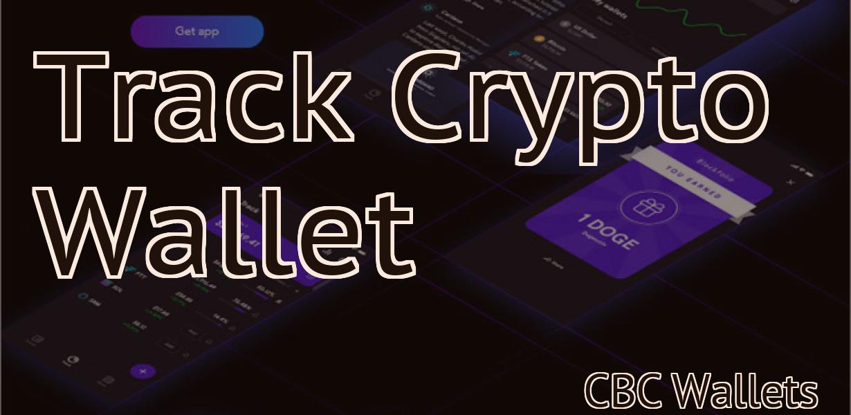 Track Crypto Wallet