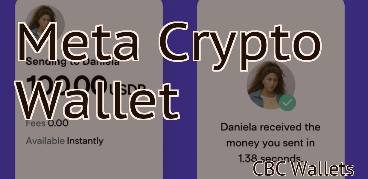 Meta Crypto Wallet