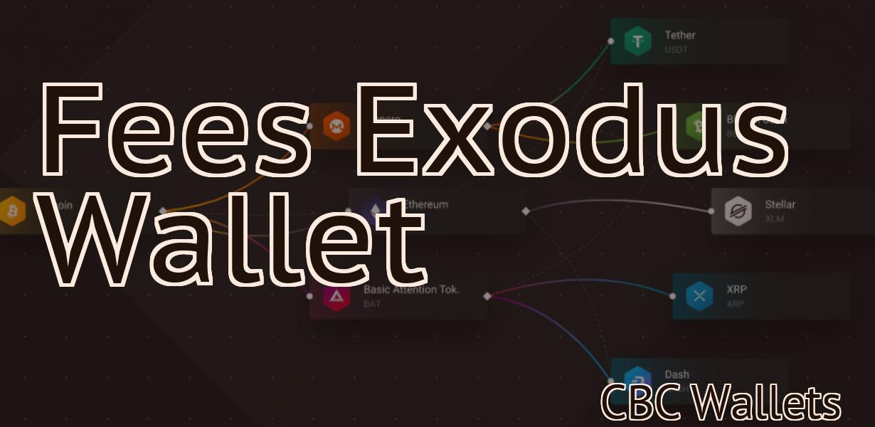 Fees Exodus Wallet