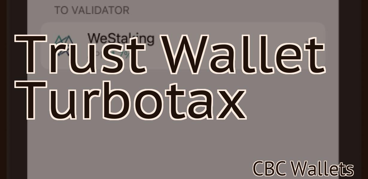 Trust Wallet Turbotax