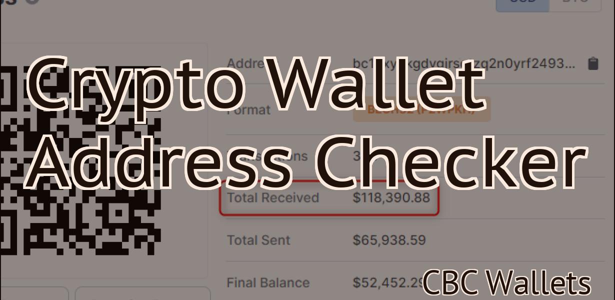 Crypto Wallet Address Checker