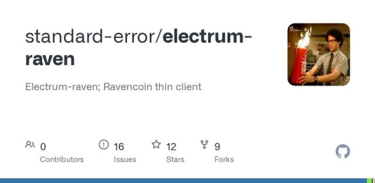 Why the Electrum Ravencoin wal