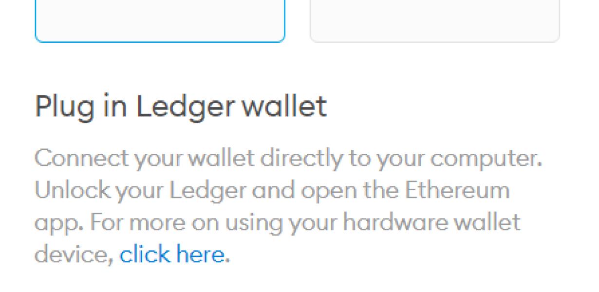 Using Wallet Connect with the 