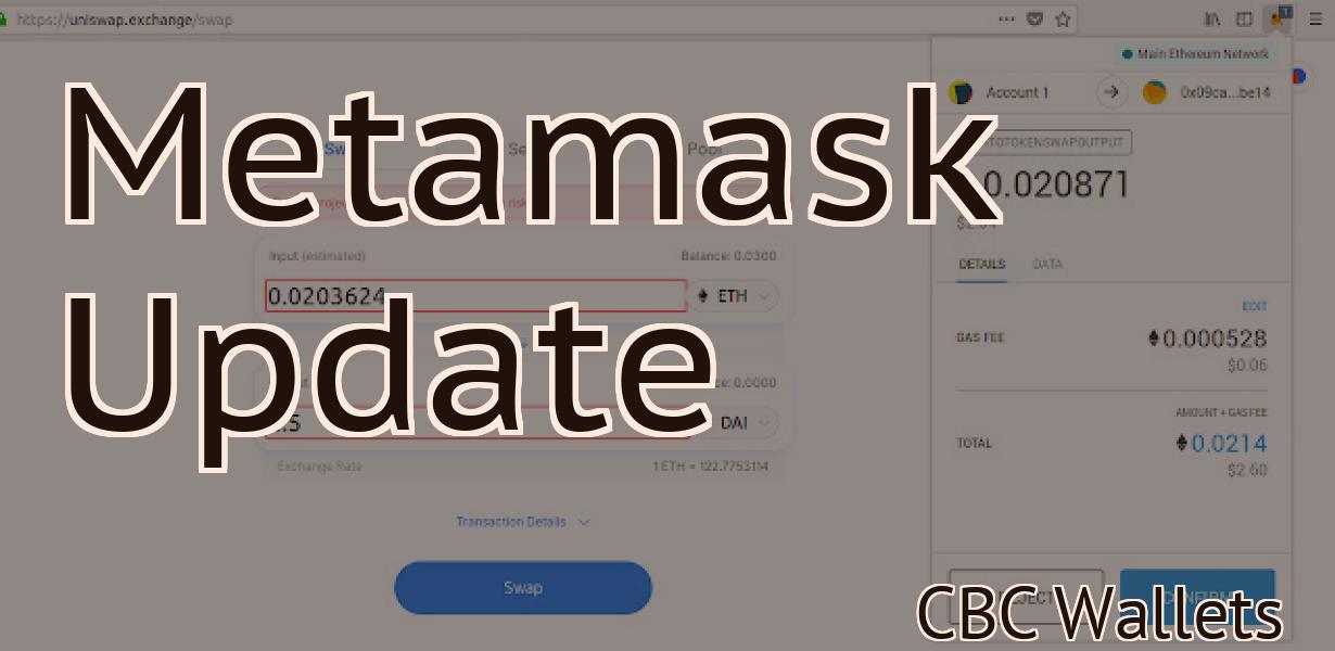 Metamask Update