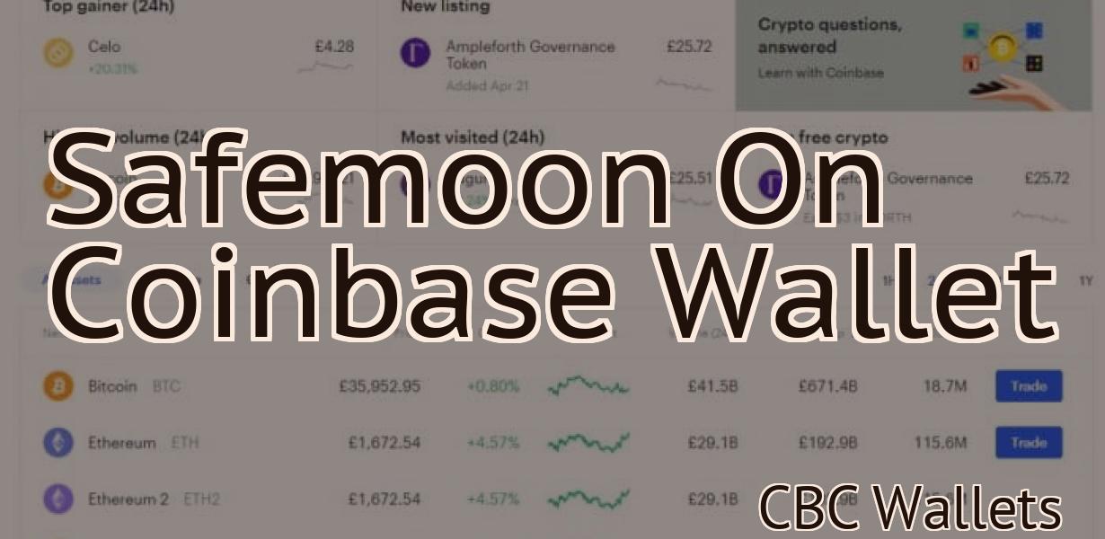 Safemoon On Coinbase Wallet