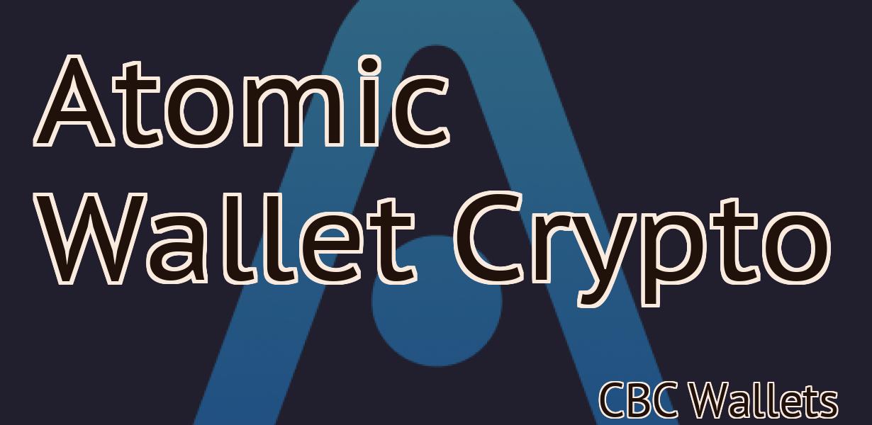 Atomic Wallet Crypto