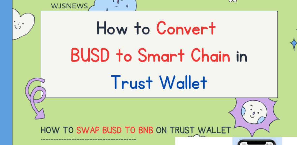 How to Trade BUSD for BNB in T