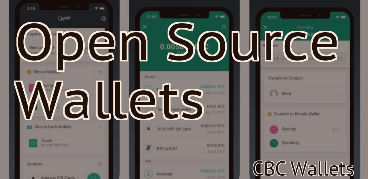 Open Source Wallets