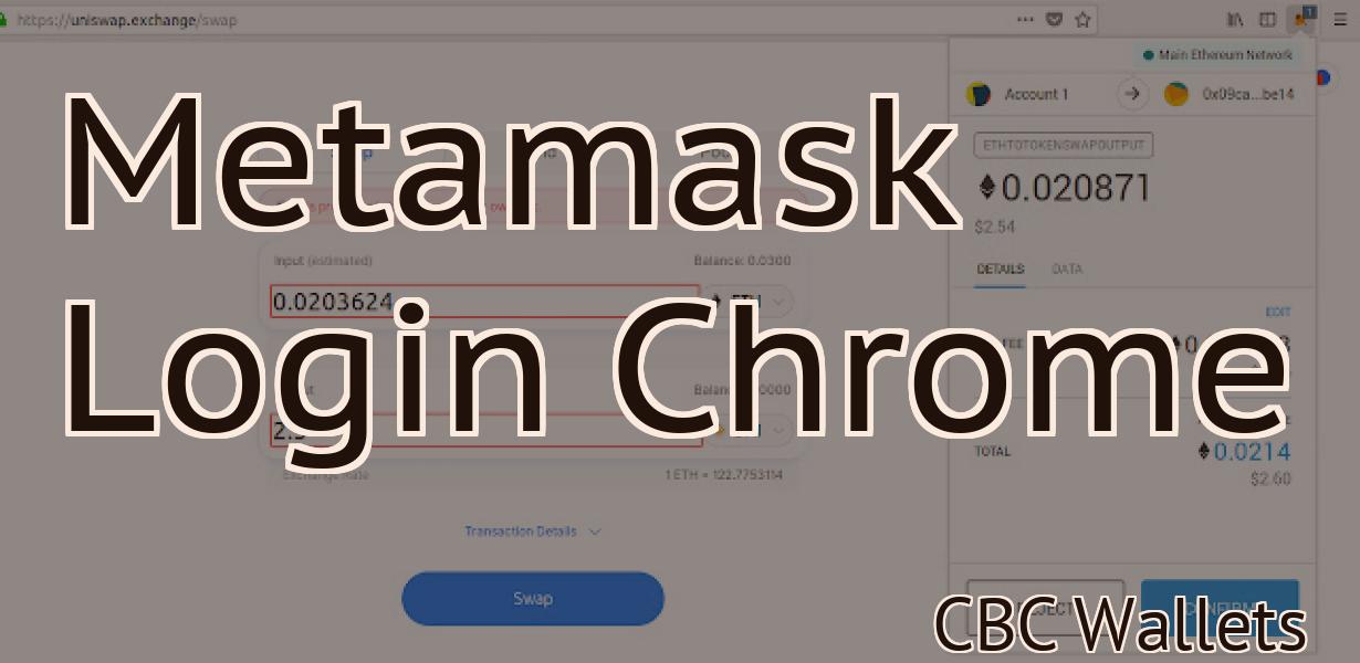 Metamask Login Chrome