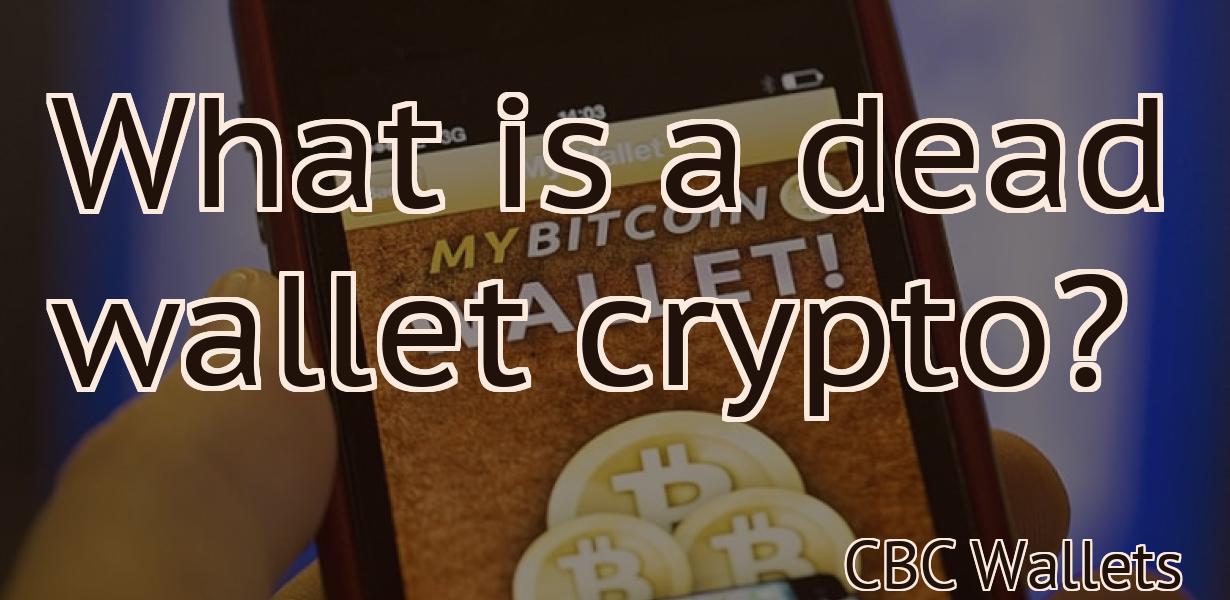 What is a dead wallet crypto?