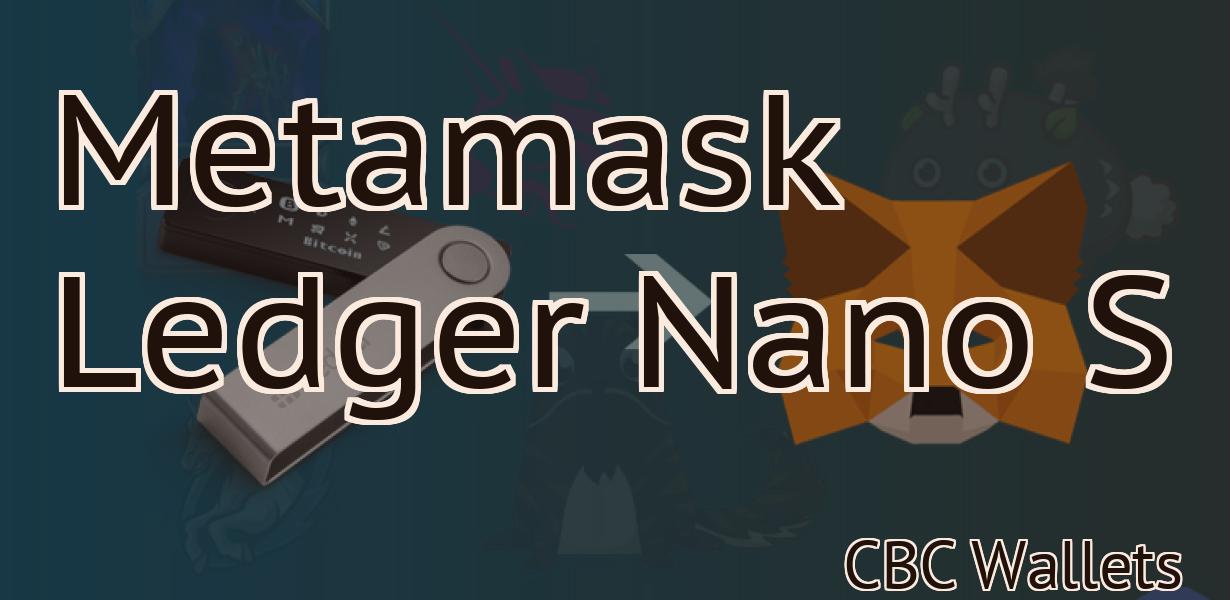 Metamask Ledger Nano S