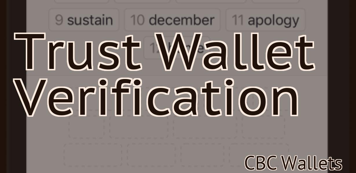 Trust Wallet Verification