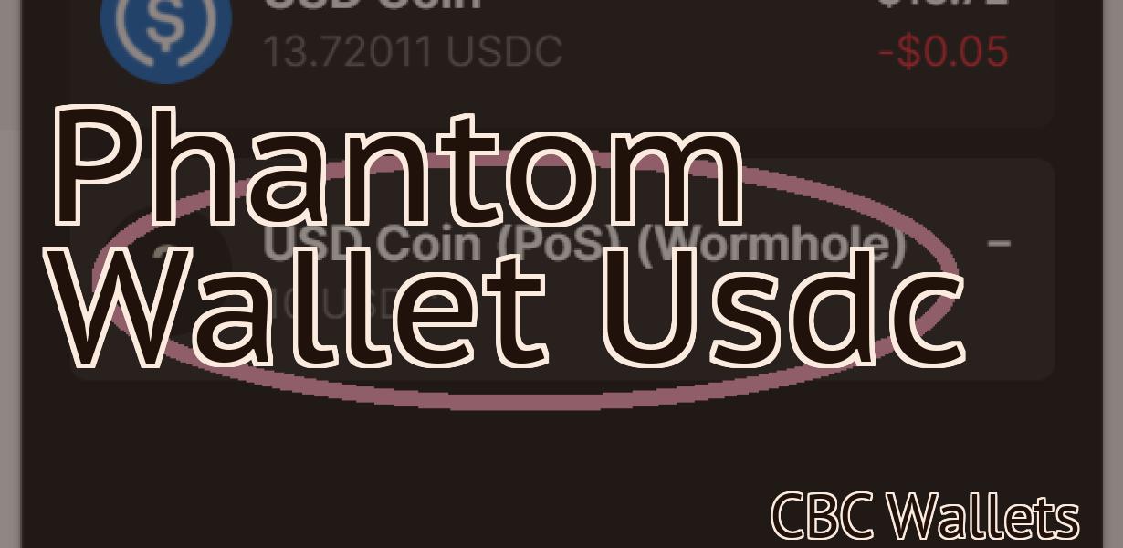 Phantom Wallet Usdc