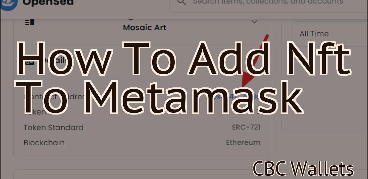 How To Add Nft To Metamask