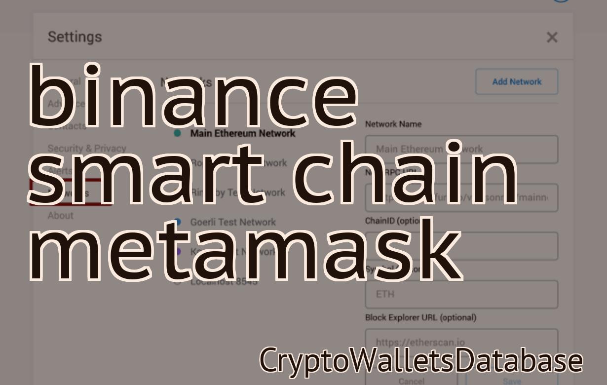 binance smart chain metamask