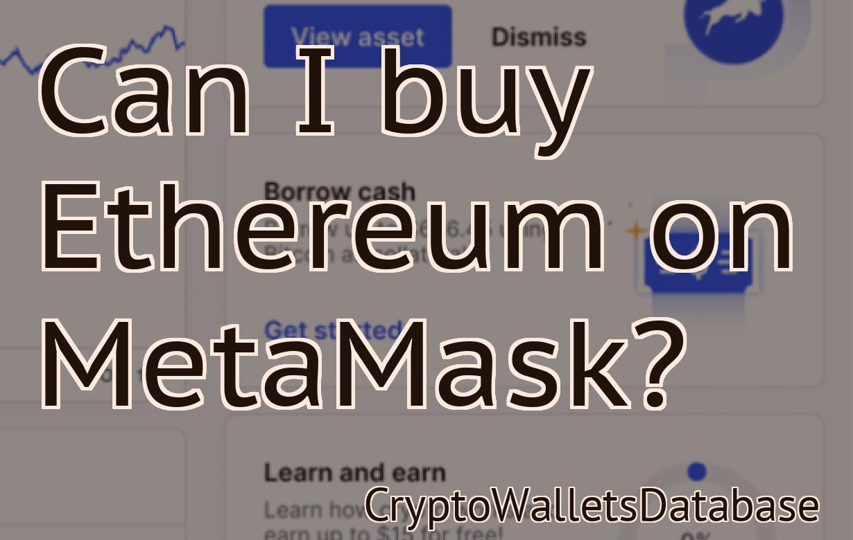 Can I buy Ethereum on MetaMask?