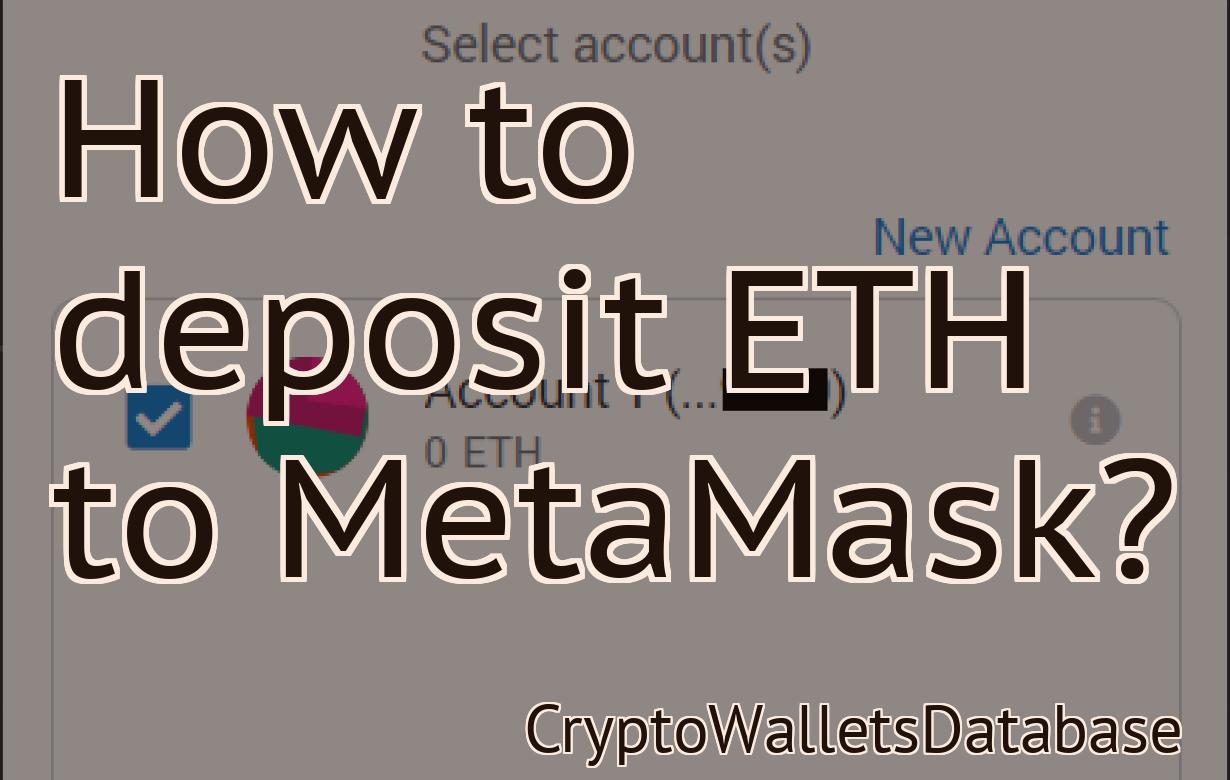 How to deposit ETH to MetaMask?