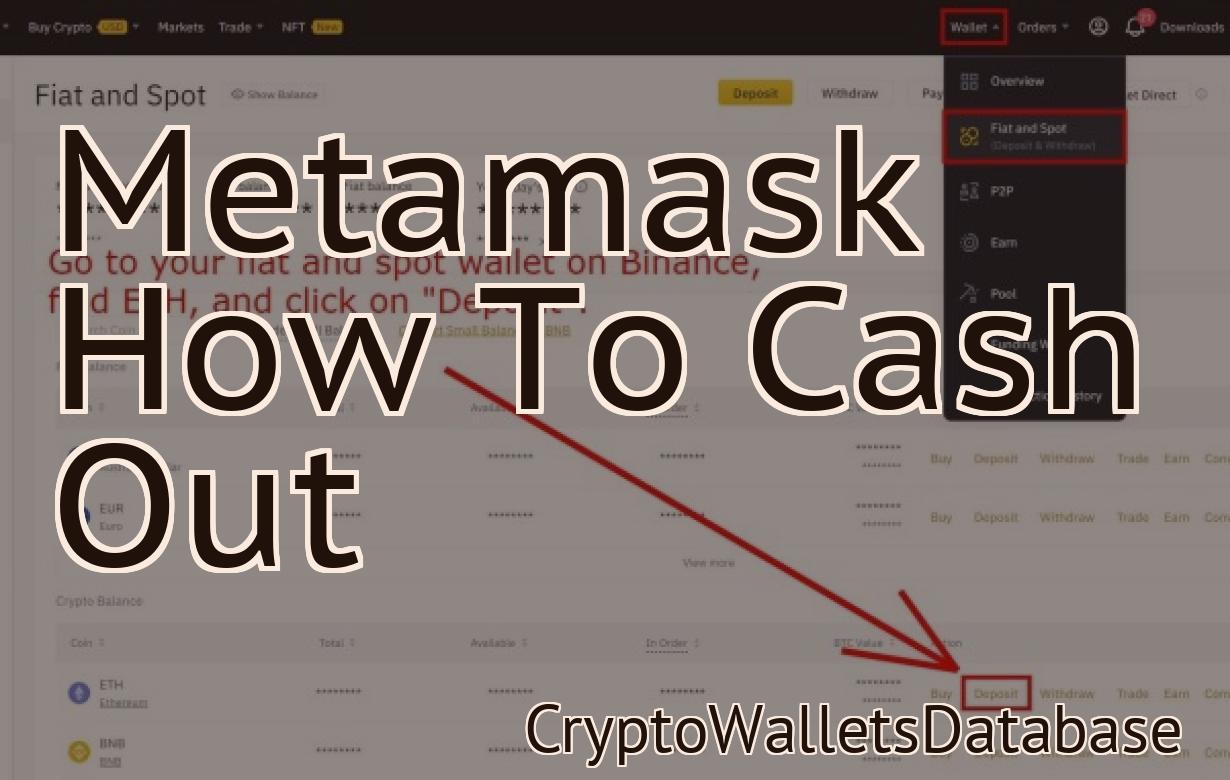 Metamask How To Cash Out