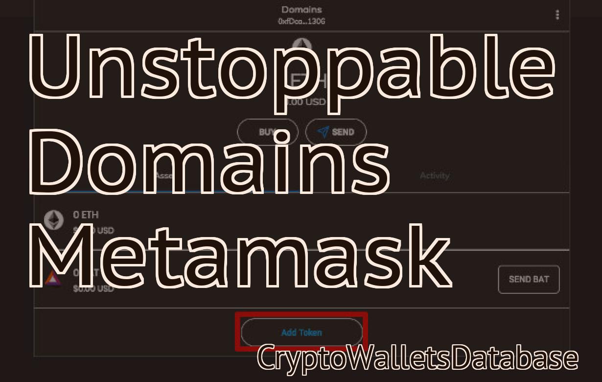 Unstoppable Domains Metamask