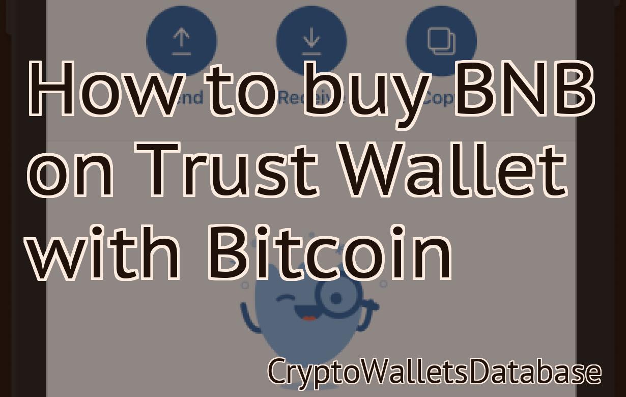 How to buy BNB on Trust Wallet with Bitcoin