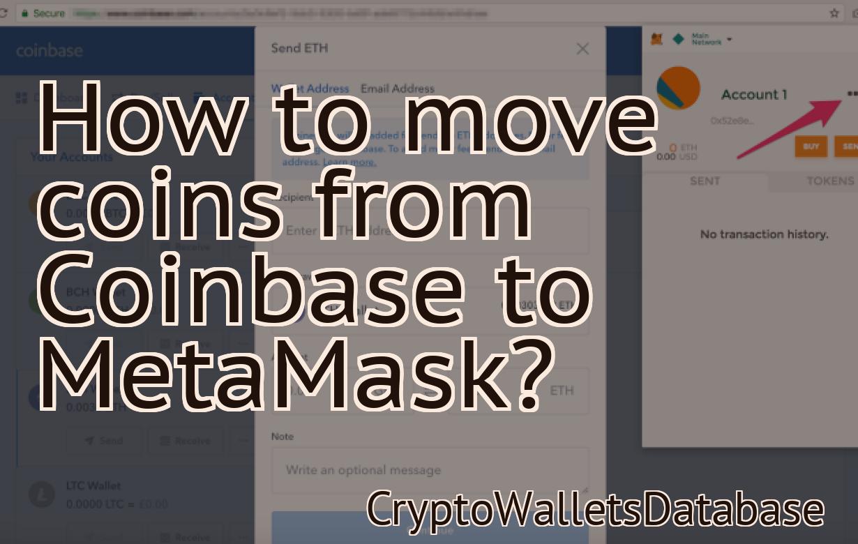 How to move coins from Coinbase to MetaMask?