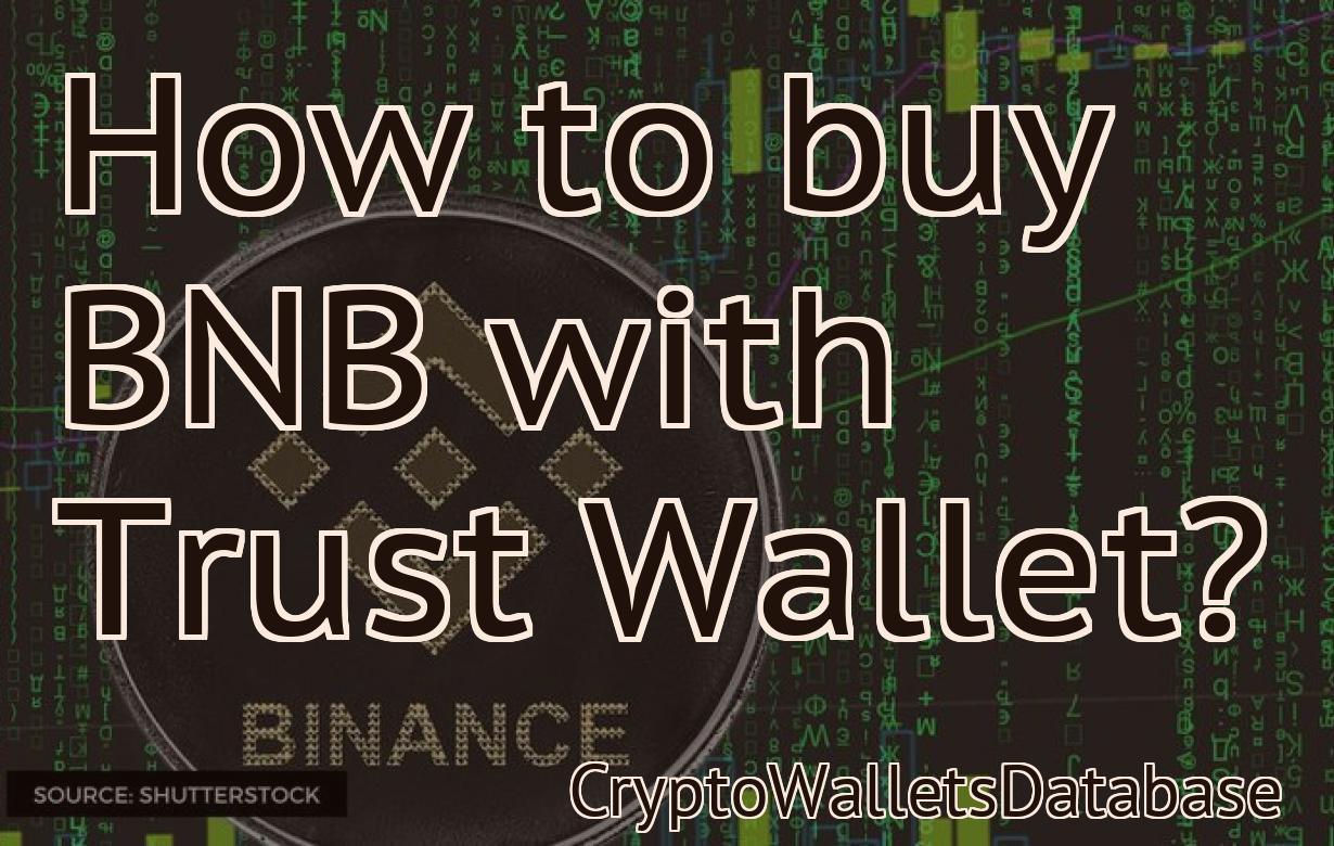 How to buy BNB with Trust Wallet?
