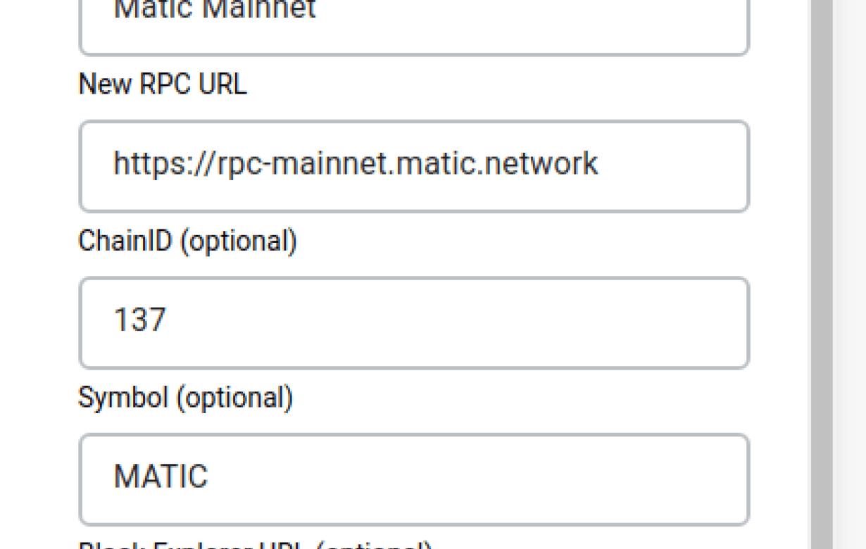 How to access Matic Network vi