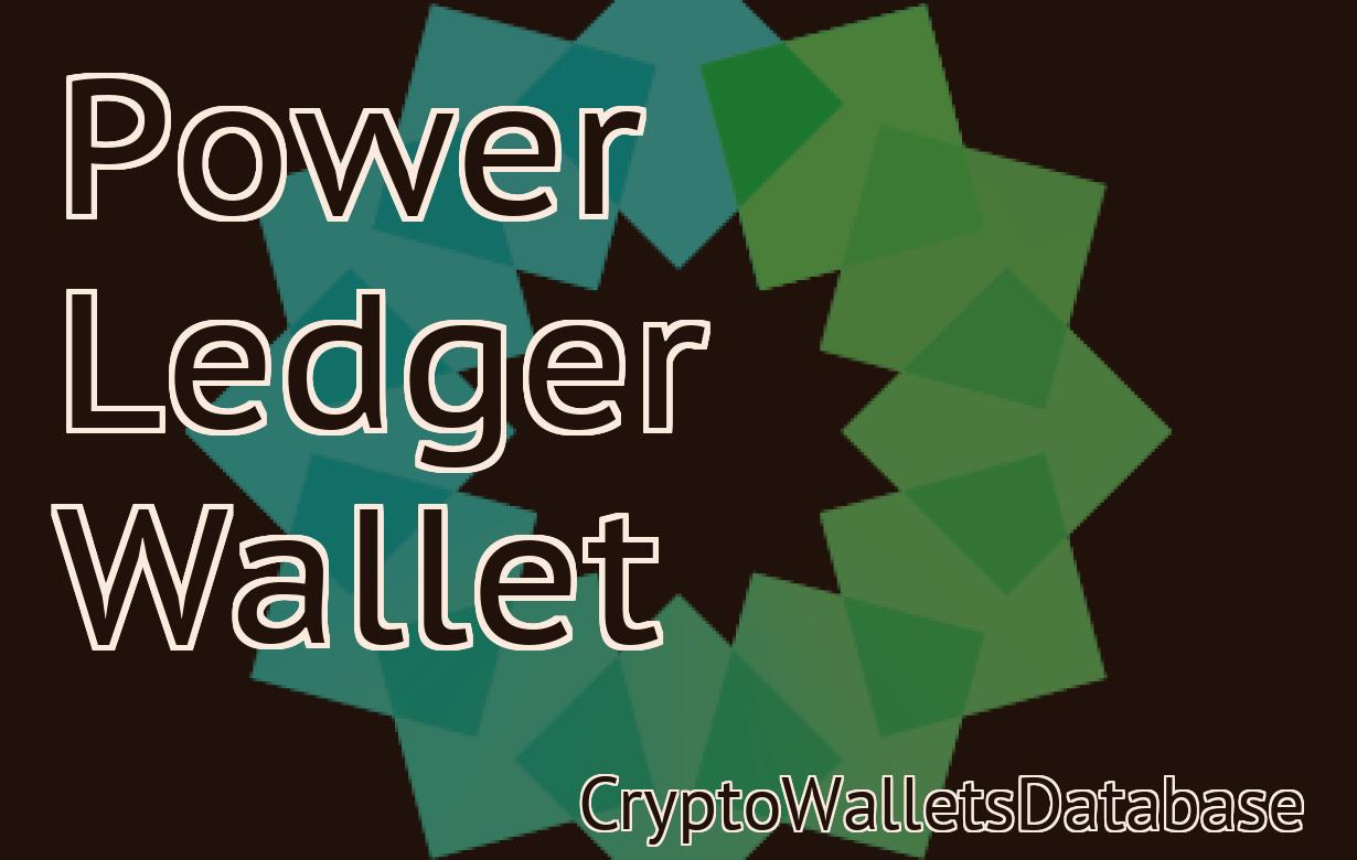 Power Ledger Wallet