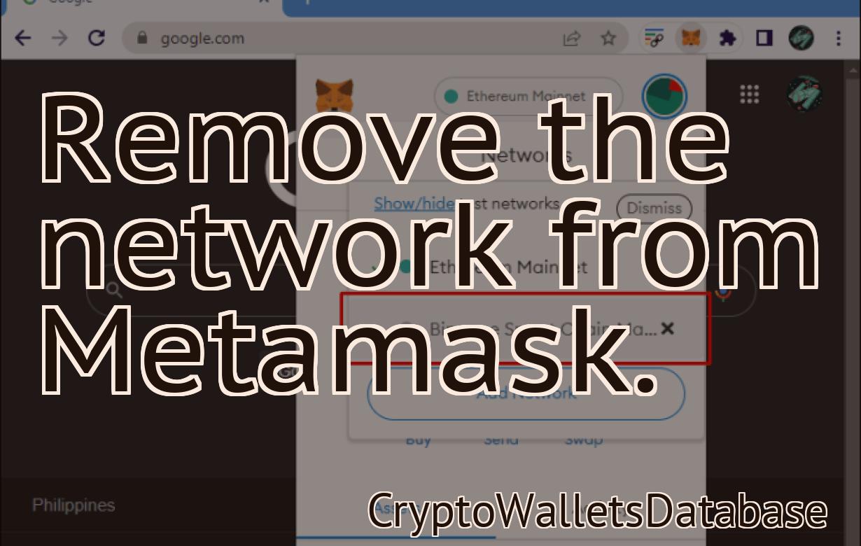 Remove the network from Metamask.