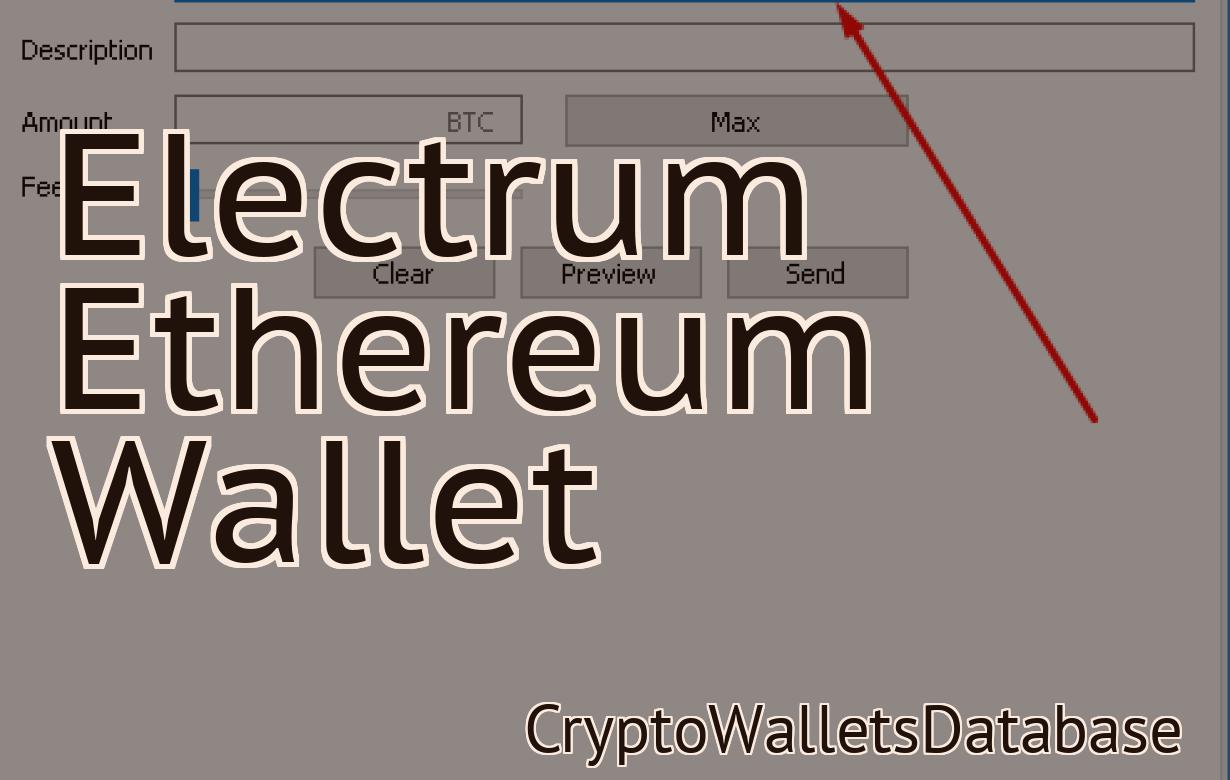 Electrum Ethereum Wallet