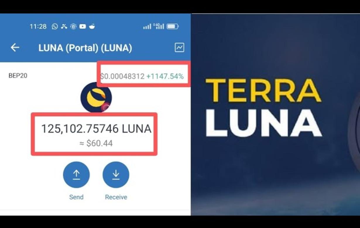 How to buy luna on trust walle