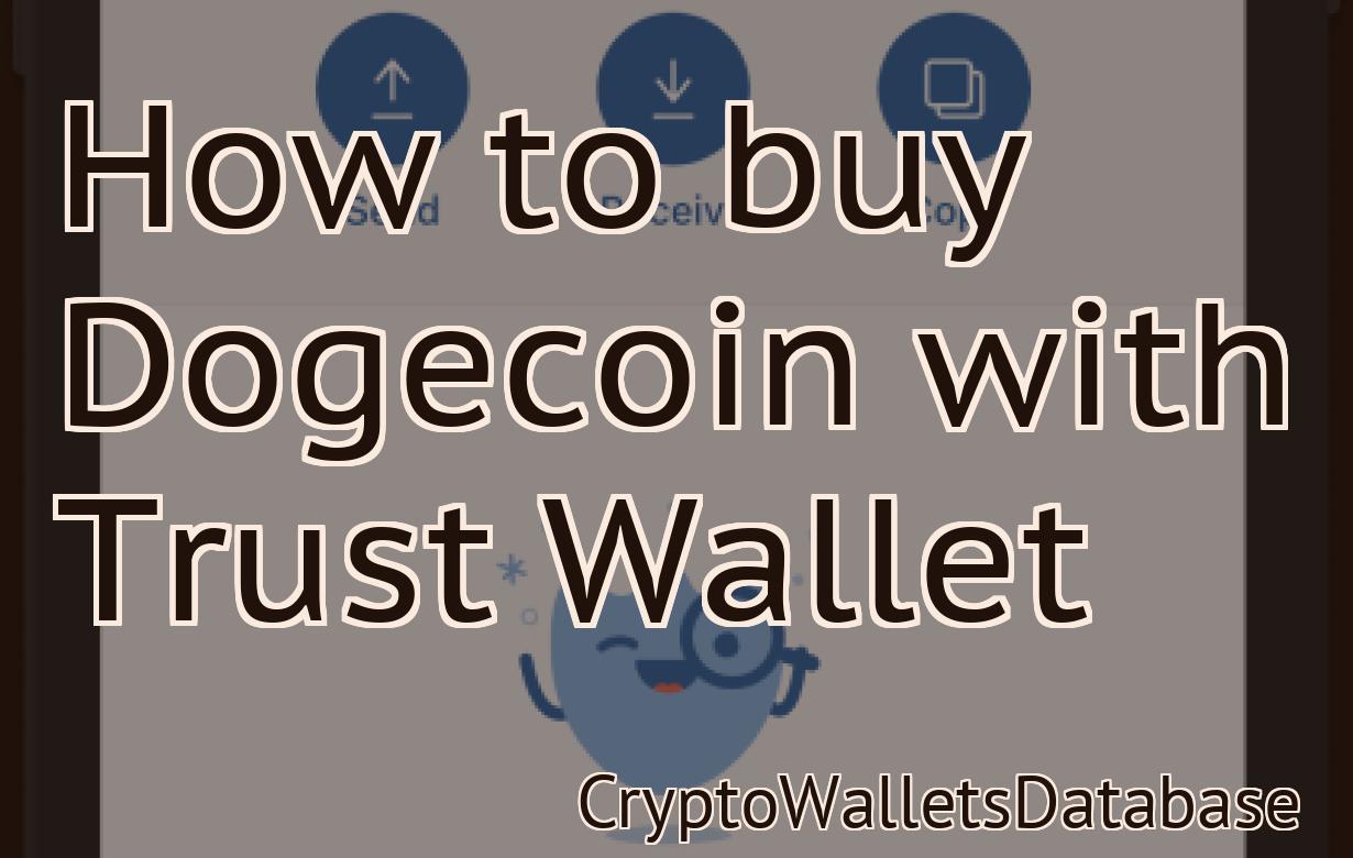 How to buy Dogecoin with Trust Wallet