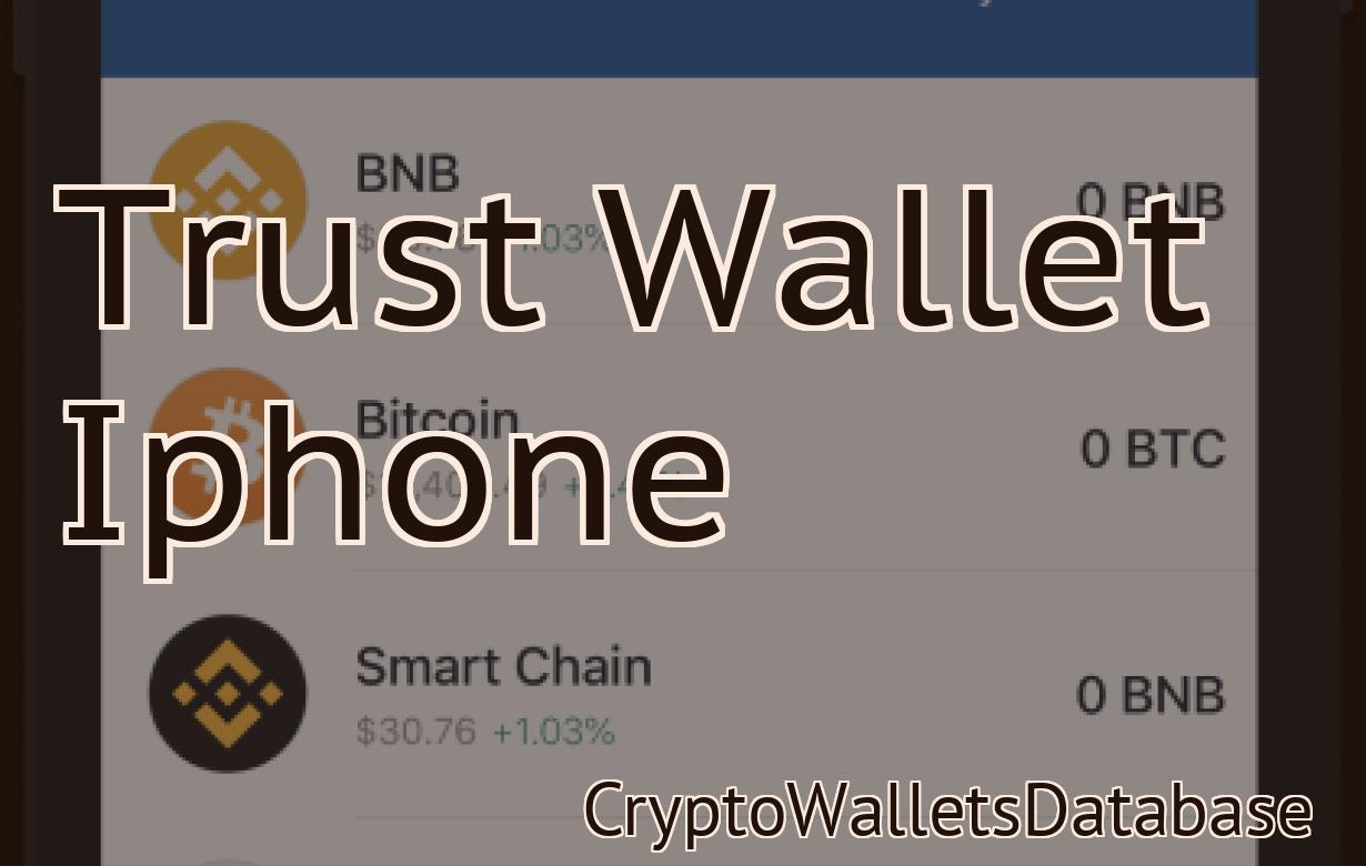 Trust Wallet Iphone