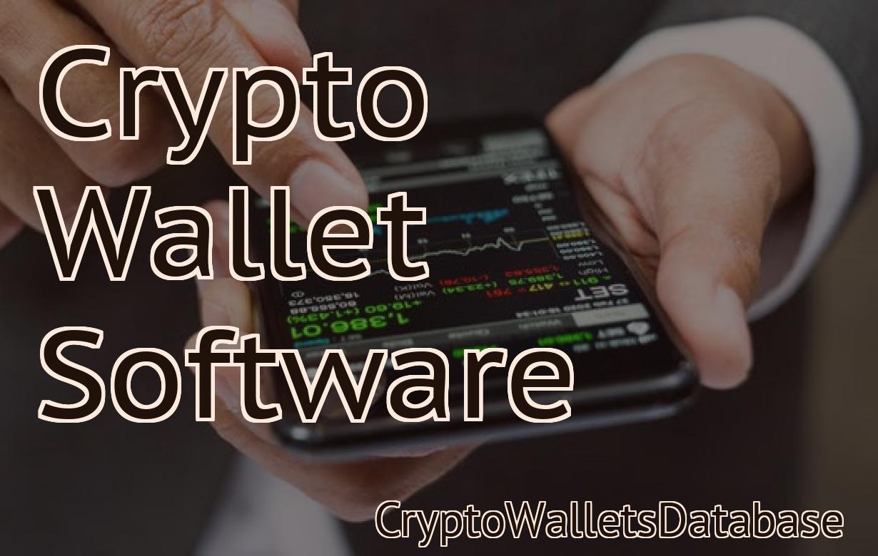 Crypto Wallet Software