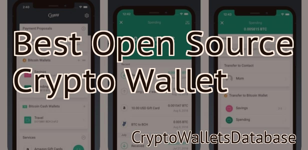 Best Open Source Crypto Wallet