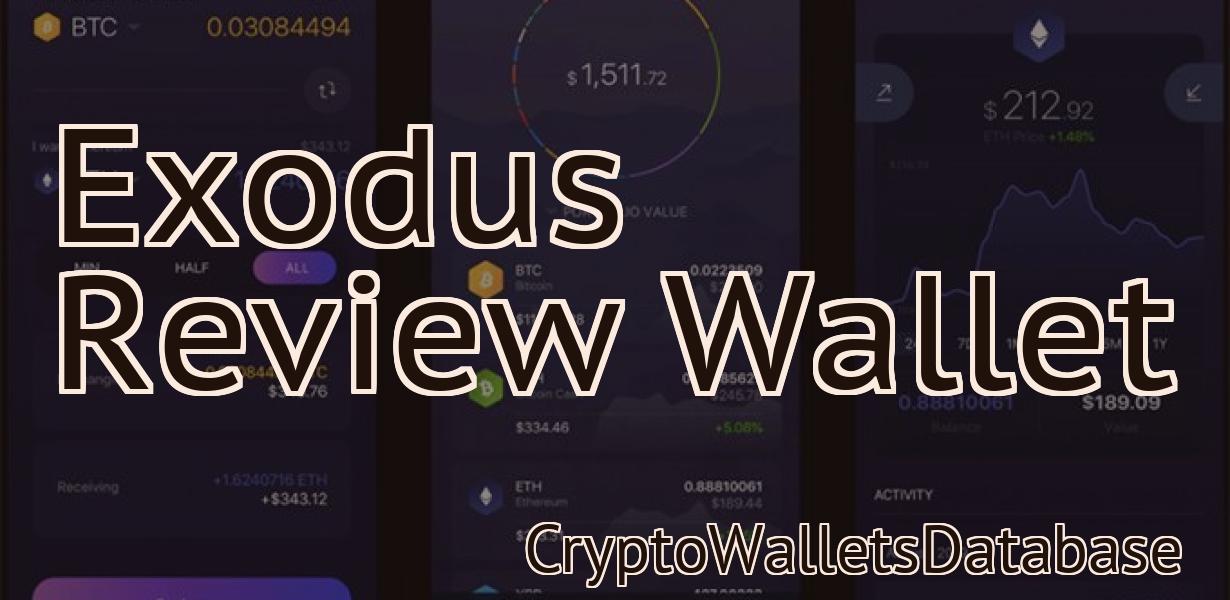 Exodus Review Wallet