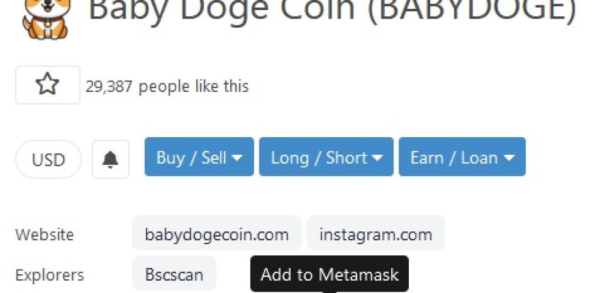Storing Dogecoin on Metamask
D