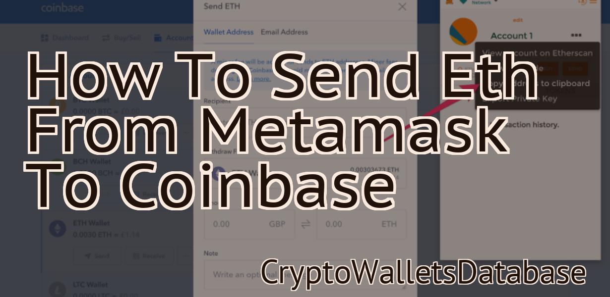 How To Send Eth From Metamask To Coinbase