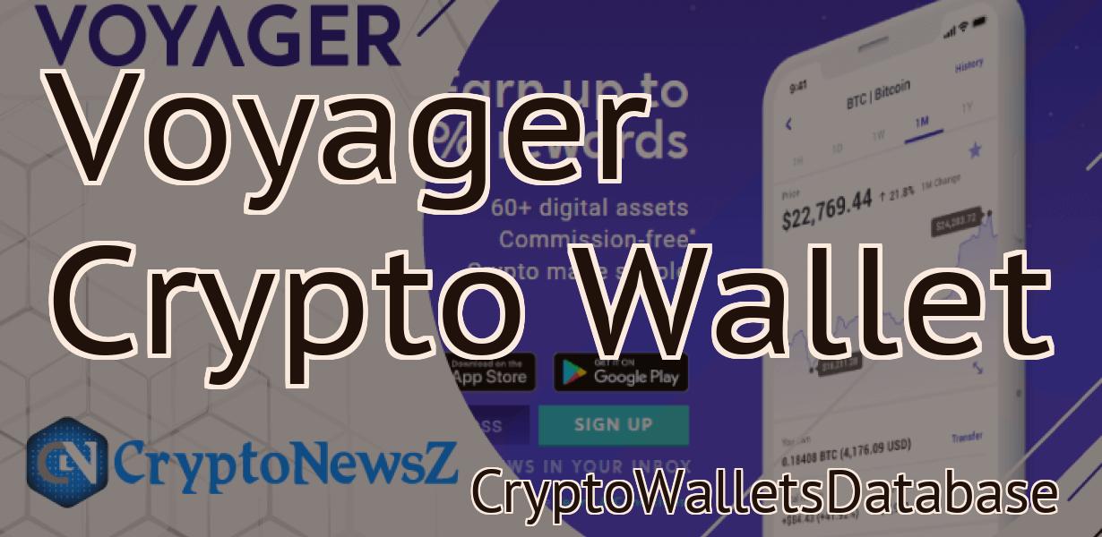 Voyager Crypto Wallet
